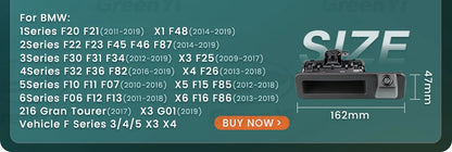 170 Degree 1920*1080P HD AHD Night Vision Vehicle Rear View