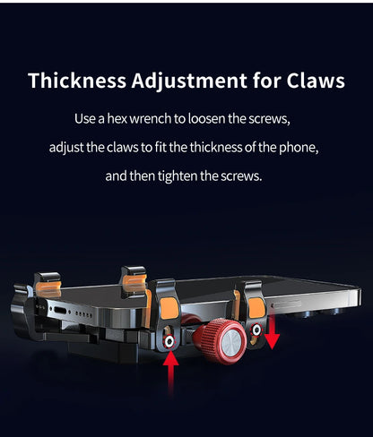 Anti-slip Heavy Duty Car Windshield Metal Five-Claw