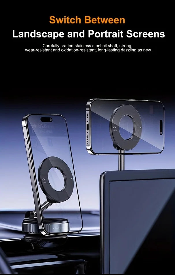 New 360 Rotating Aluminium Alloy Magnetic attraction