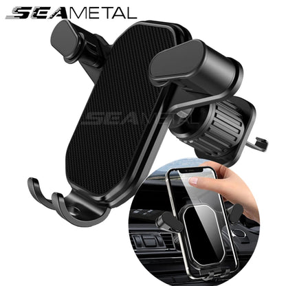 SEAMETAL Gravity Car Phone Holder Mobile Phone Stand