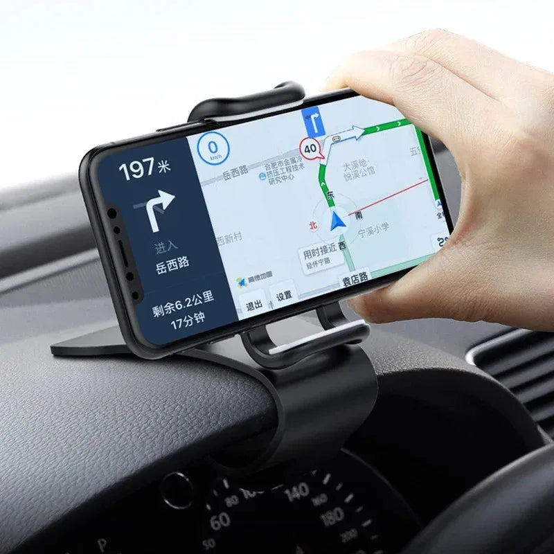 Car Dashboard Spring Chuck Phone Holder