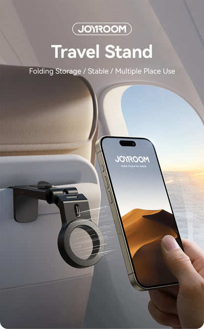 Magnetic Airplane Phone Holder Portable Stable Stand