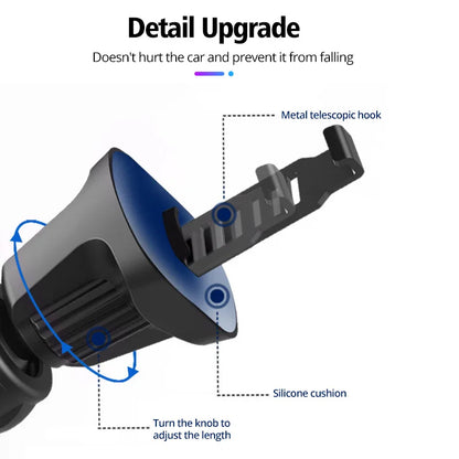 Car Air Vent Clip Phone Holder Clip Ball Head Car Air Mount