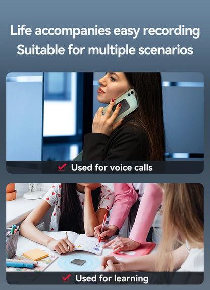 AI Powerd ChatGPT-4 App Phone Call Mini Audio Voice Recorder