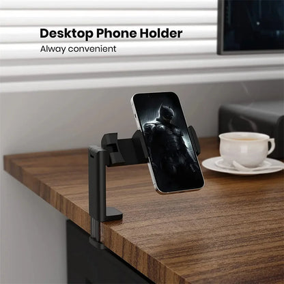 STTKGZD Airplane Phone Holder Portable Foldable Desktop Bracket