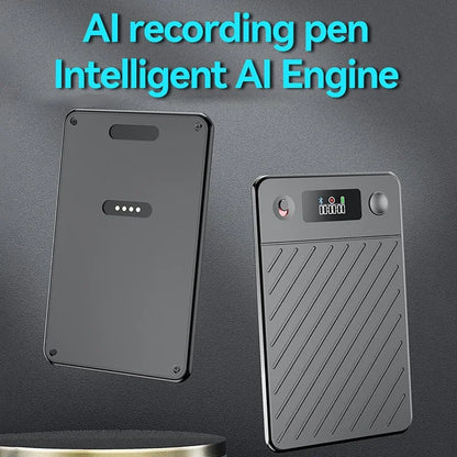 AI Voice Recorder with Display Screen 8-256GB Intelligent Translation