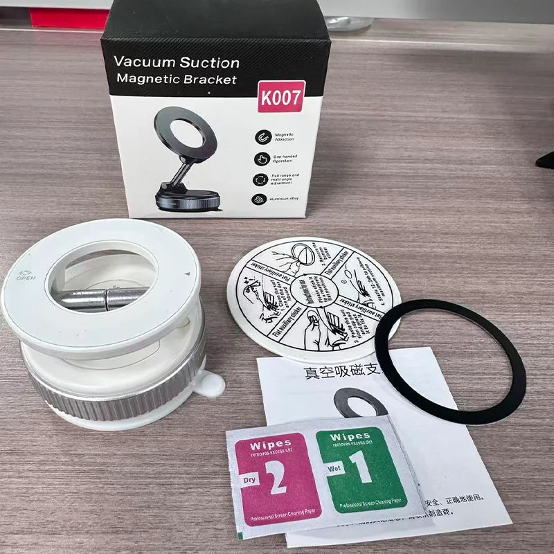 Foldable Magnetic Car Phone Holder Multi-directional Rotation