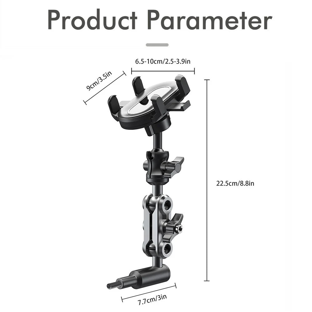 New 360 Degrees Rotatable A-Pillar Car Phone Holder