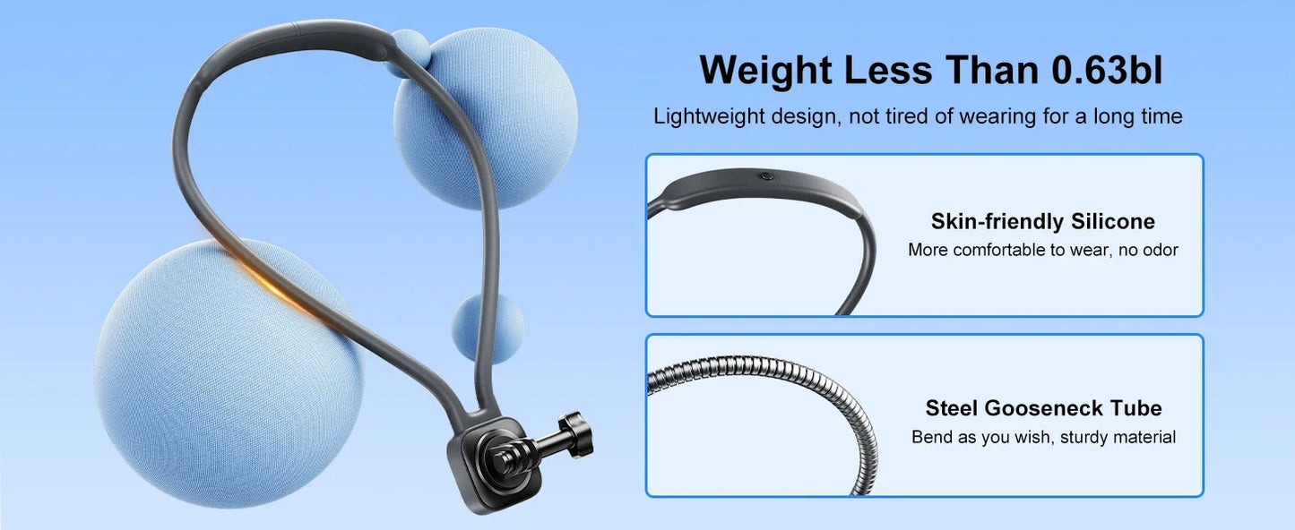 Neck Mount Phone Holder for Recording Phone Holder