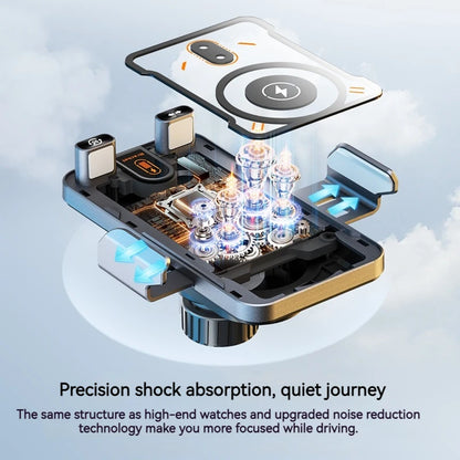 2025 New F18 Car Wireless Charger Holder