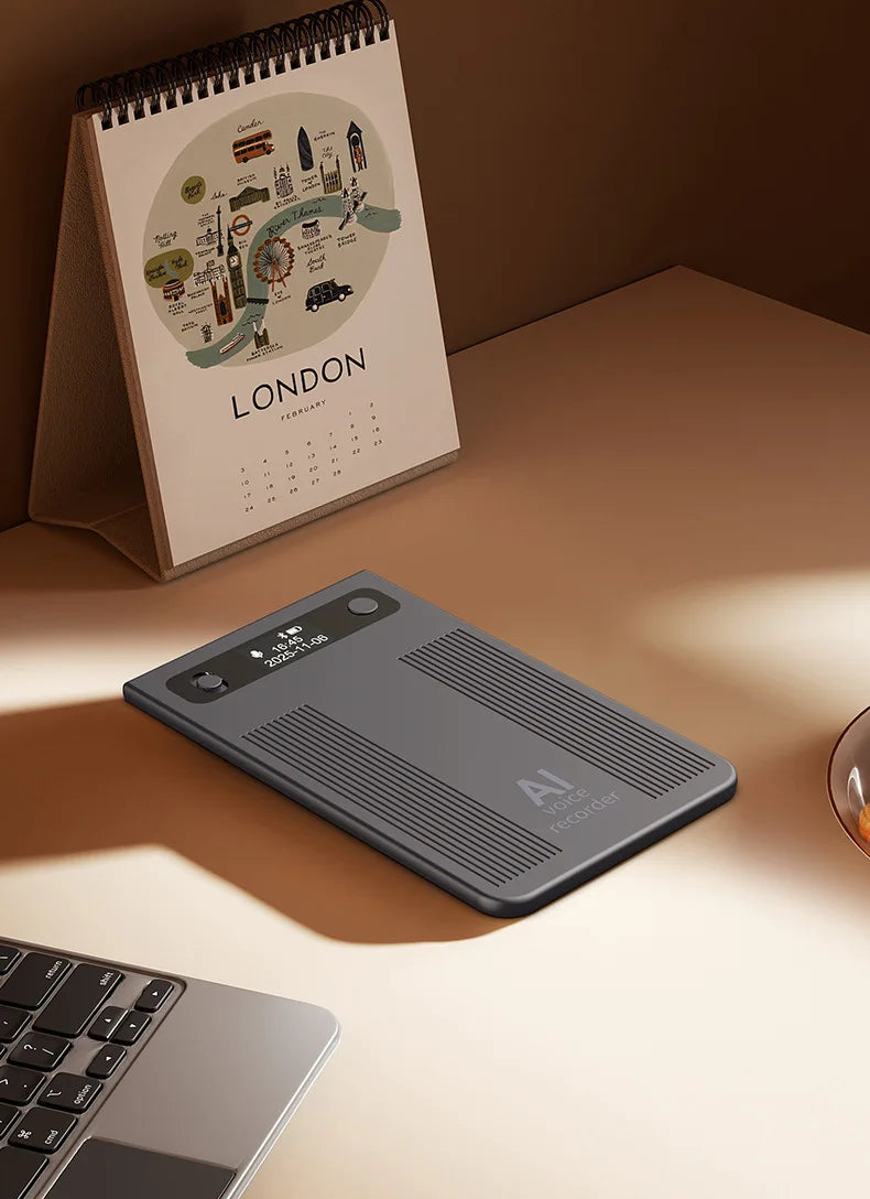 New Ultra-thin T8 Intelligent AI Voice Recorder Transcription