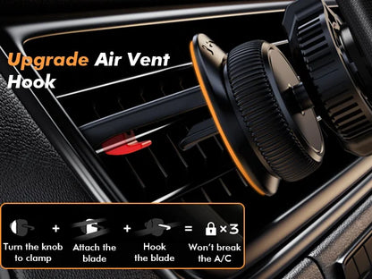 Eary Car Phone Holder 360°Rotatable Mount Vent