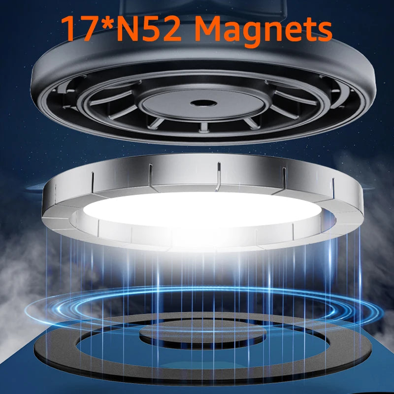 Magnetic Car Phone Holder Car Air Vent Cellphone Mount Clips