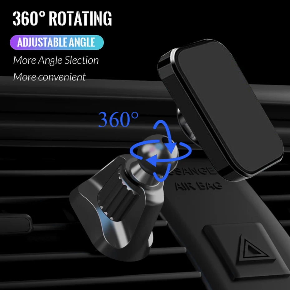 360 Degree Car Magnet Mobile Phone Holder Stand Support