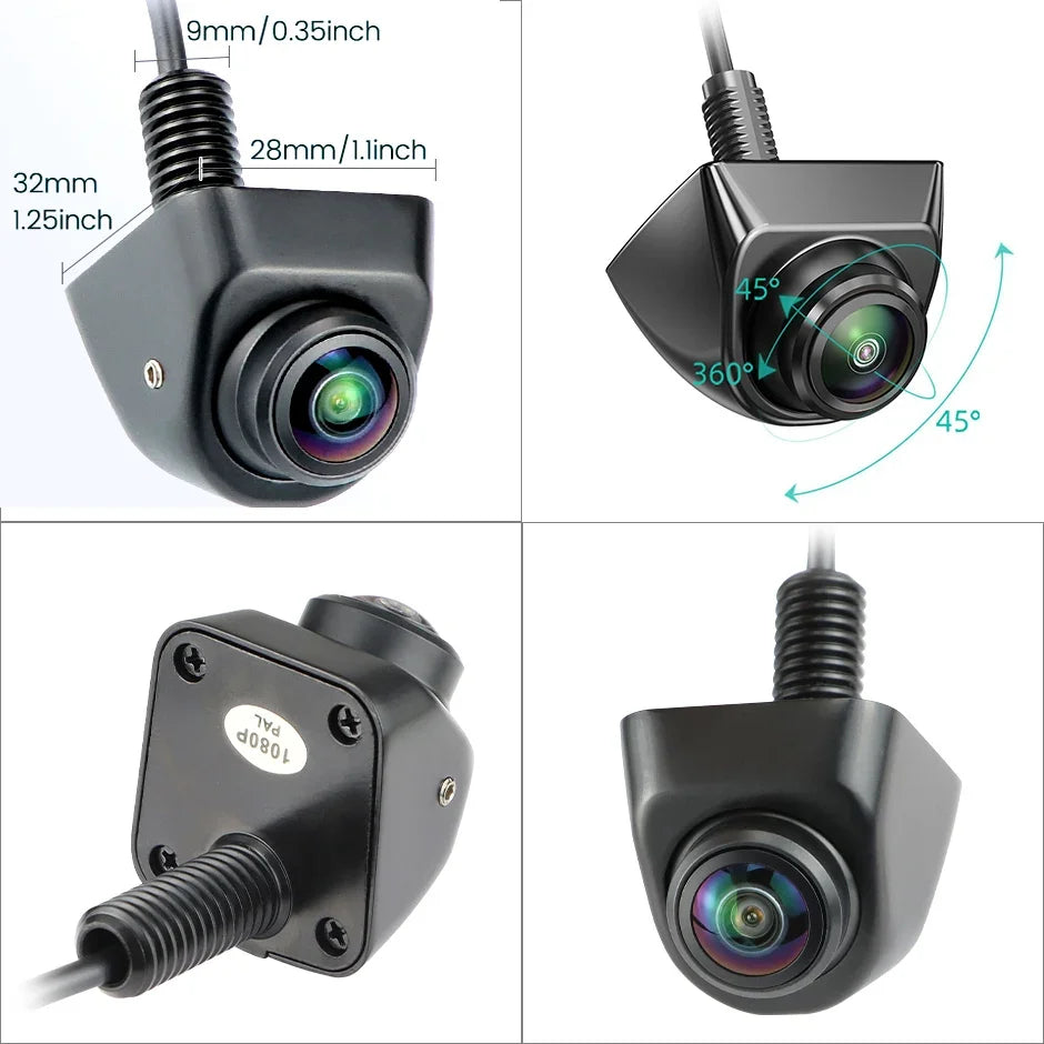 GreenYi 170° AHD Car Rear View Camera Mini Side/Front/Backup