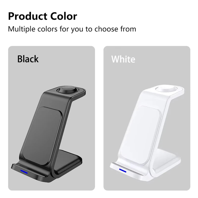 Universal 25W Fast Vertical Phone Stand Holder 3 in 1