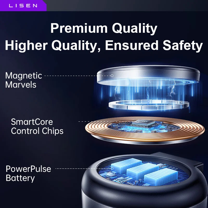 New Arrival Foldable Dashboard Magnetic Vacuum Suction Cup