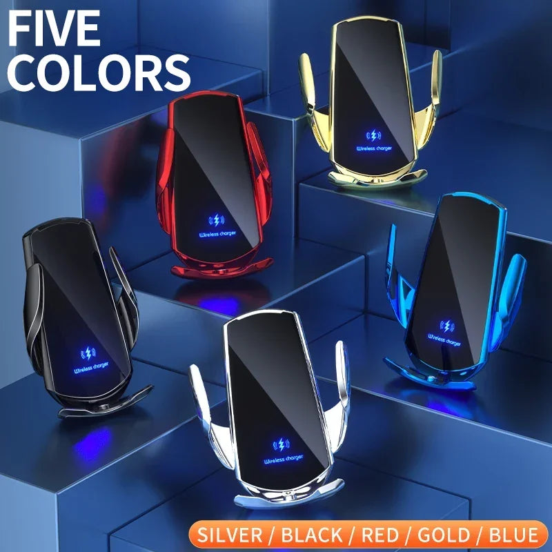 30W Car Wireless Charger Magnetic Automatic Car Mount Holder