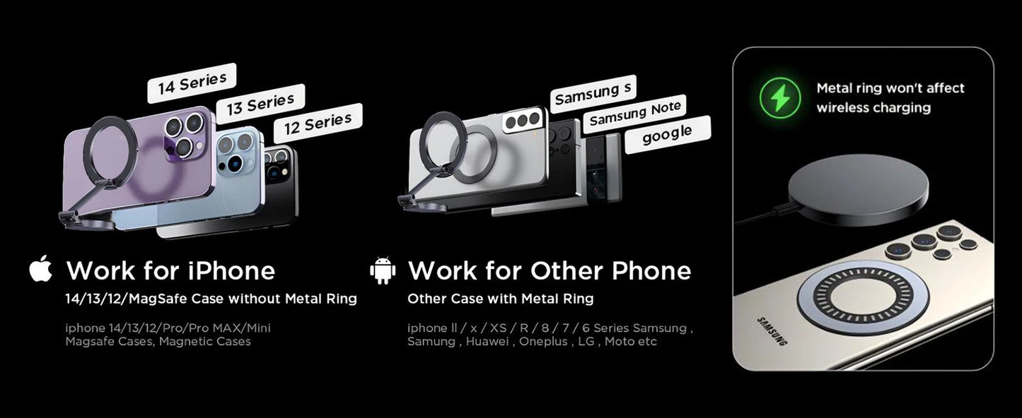 360° Magsafe Car Phone Holder Mount Support Magnet