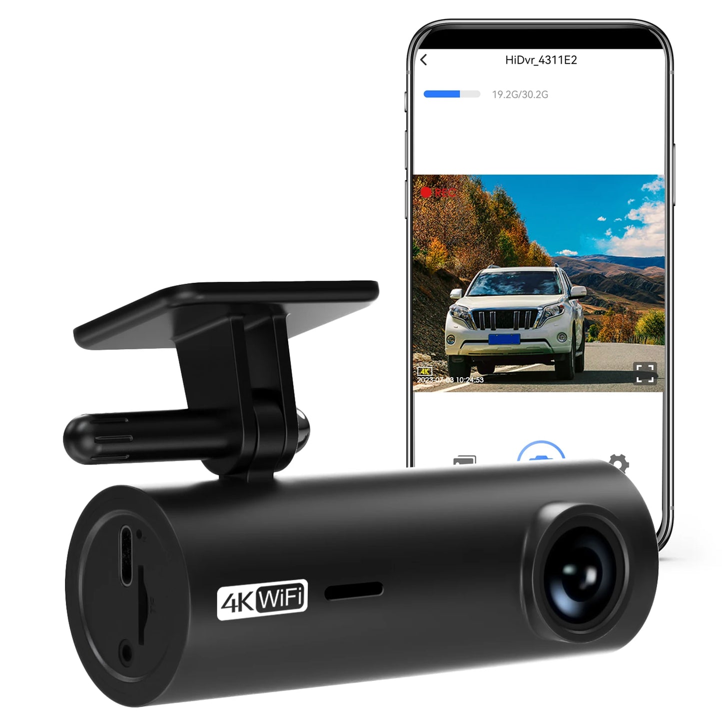 Car Dvr Dashcam 4K Dash Cam For Cars Drive Video Recorder