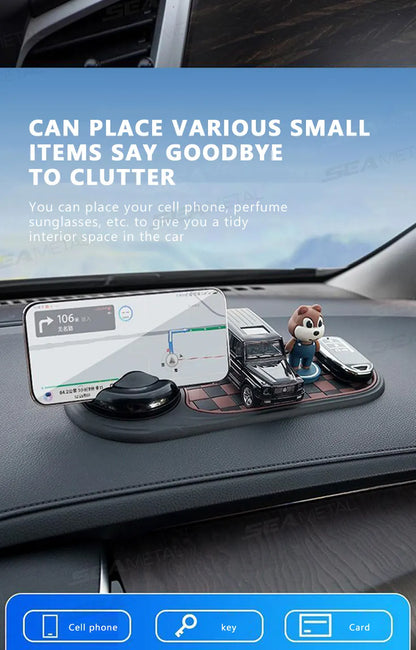 SEAMETAL Car Dashboard Phone Holder Hidden Plate