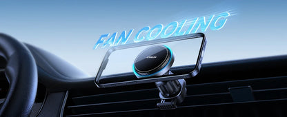 JOYROOM Magnetic Car Mount Charger Cooling Fast Charging