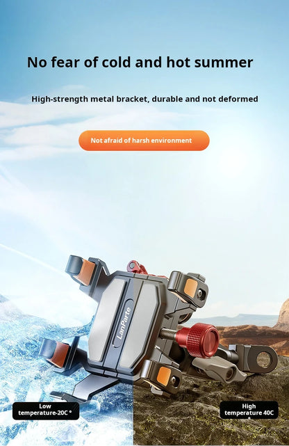 Aluminum Motorcycle Phone Mount Cellphone Holder