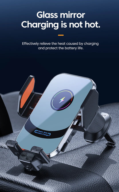66W Wireless Car Phone Holder Fast Charging Magnetic Charger