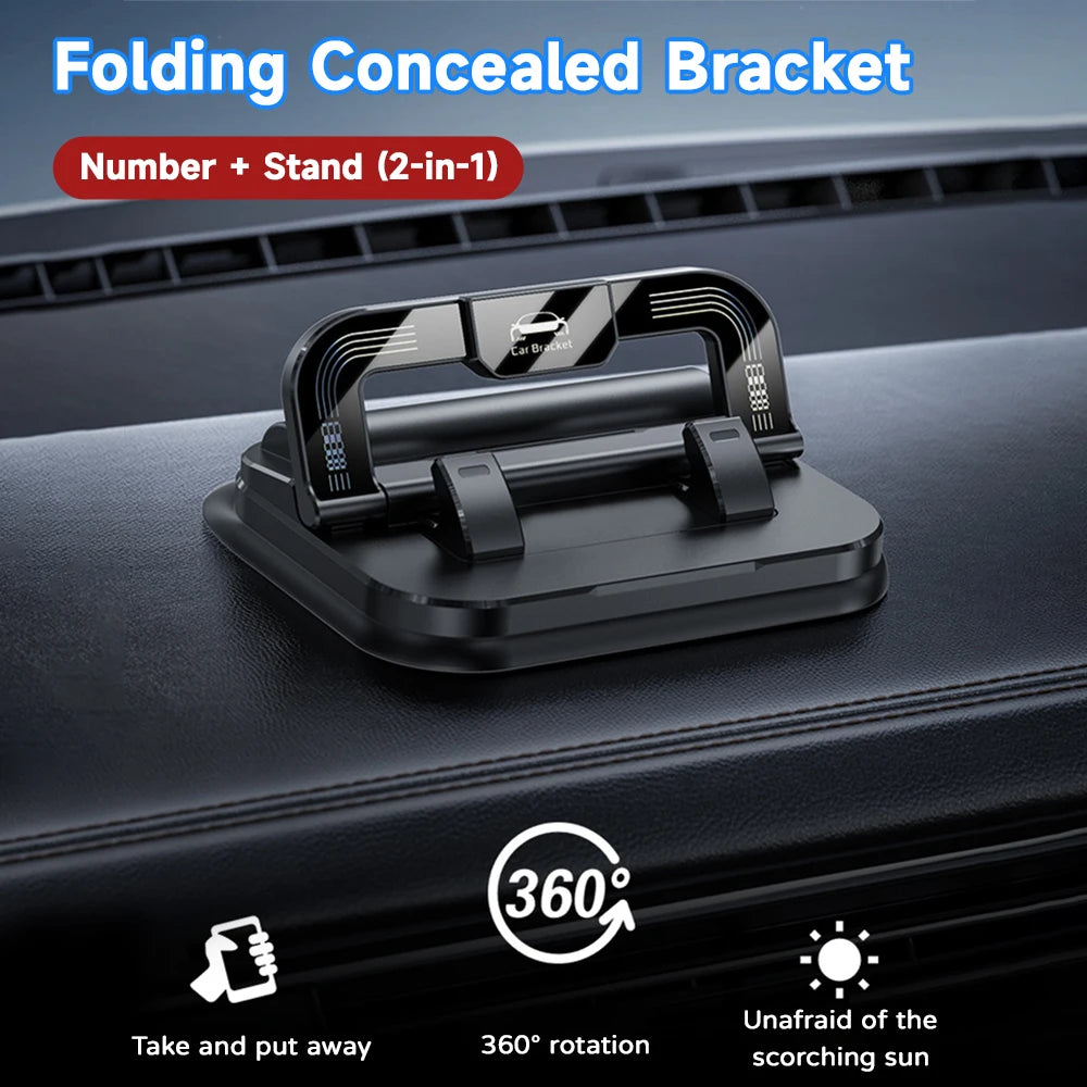 Universal Dashboard Car Phone Mount 360 Degree Rotation Phone Stand