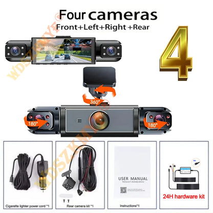 Car DVR 1080P Video Recorder 360°Dash Cam for Car