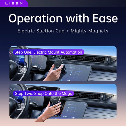 New Arrival Foldable Dashboard Magnetic Vacuum Suction Cup