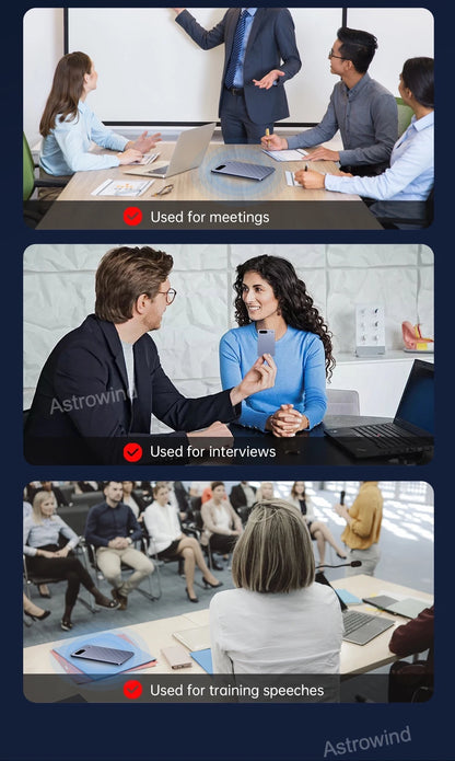 Note Voice Recorder Case Support 118 Language Recorder AI