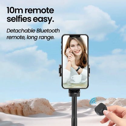 Mini Selfie Stick Wireless Bluetooth Portable Telescopic