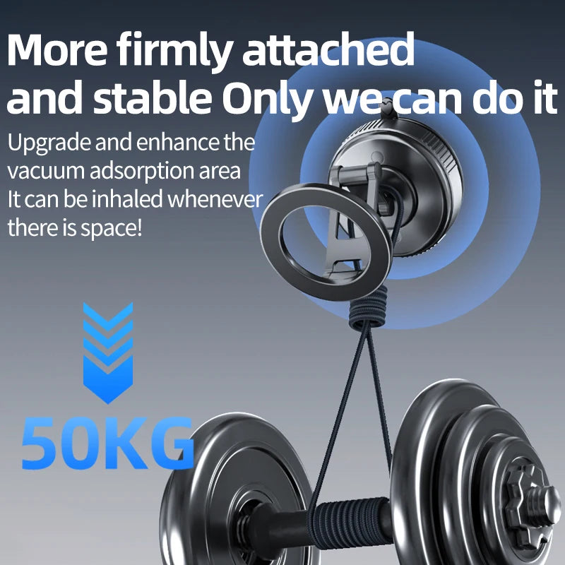 Universal Strong Magnetic Car Phone Holder Foldable Design