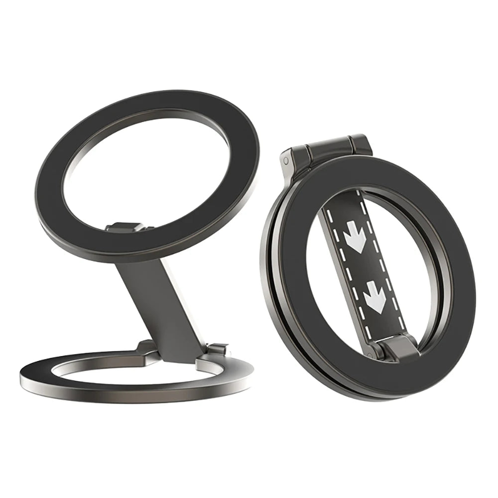Double-Sided Magnetic Attraction Cell Phone Circular Holder