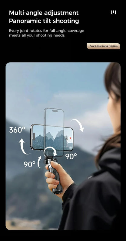 4-in-1 Multifunctional Magnetic mini Selfie Stick