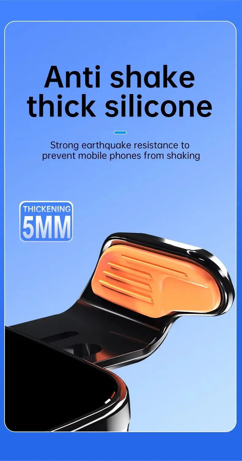 Wireless Car Charger Fast Charge Manual Clamping Air Vent