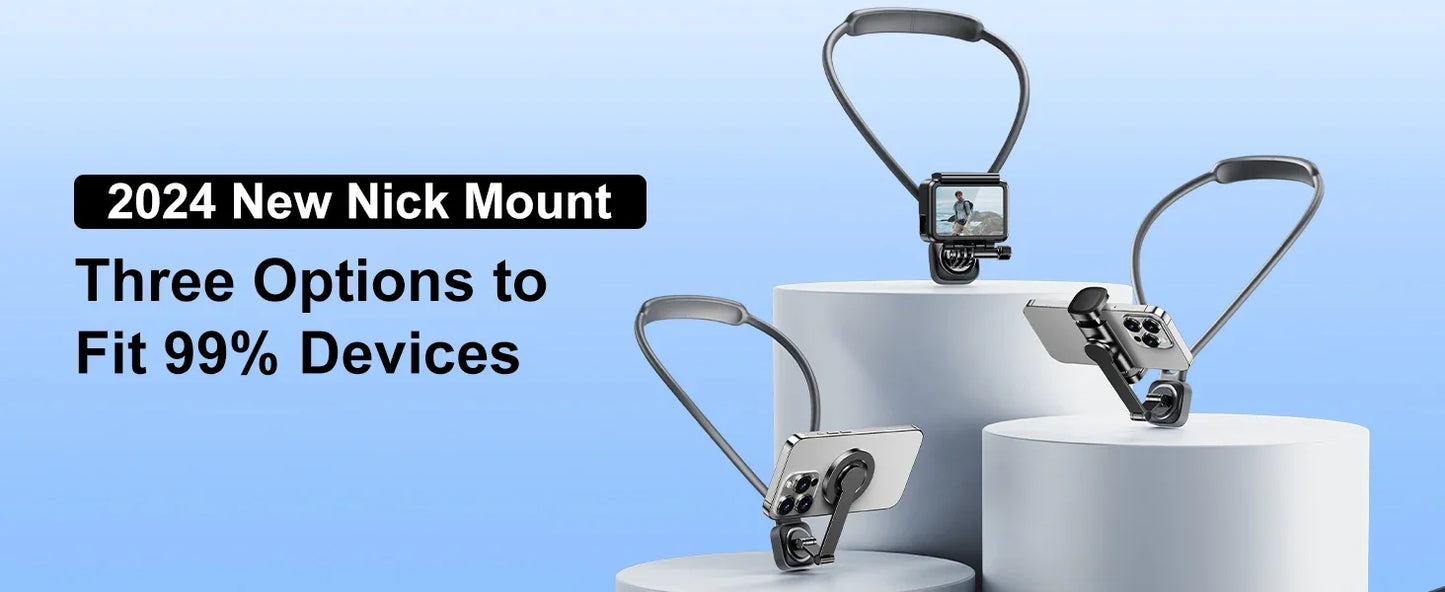 Neck Mount Phone Holder for Recording Phone Holder