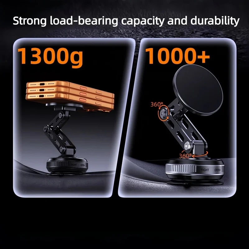 Universal Vacuum Suction Cup Magnetic Car Phone Holder