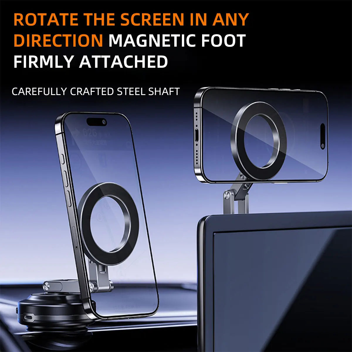 Magnetic Phone Holder Mobile Phone Support Car Dashboard