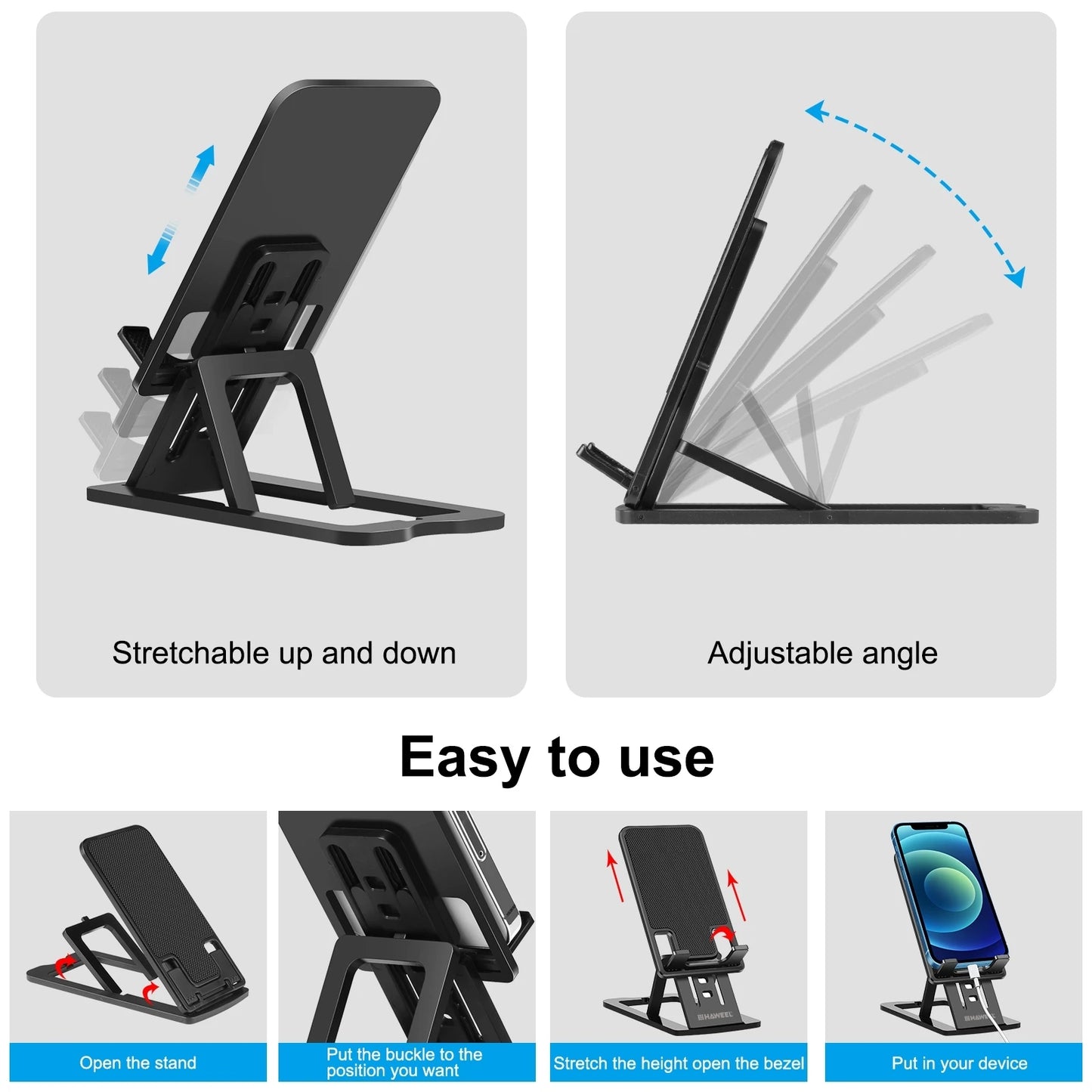 HAWEEL Adjustable Lifting Folding Portable Live Broadcast