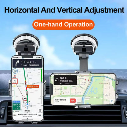 Adjustable Flexible Arm Car Phone Mount with Strong Suction Cup