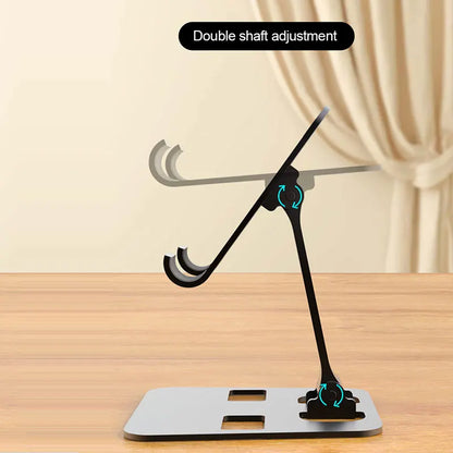 Universal All Aluminum Alloy Foldable Desk Phone Holder