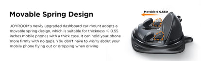 Joyroom Dashboard Car Phone Holder 360° Rotation Non-Slip