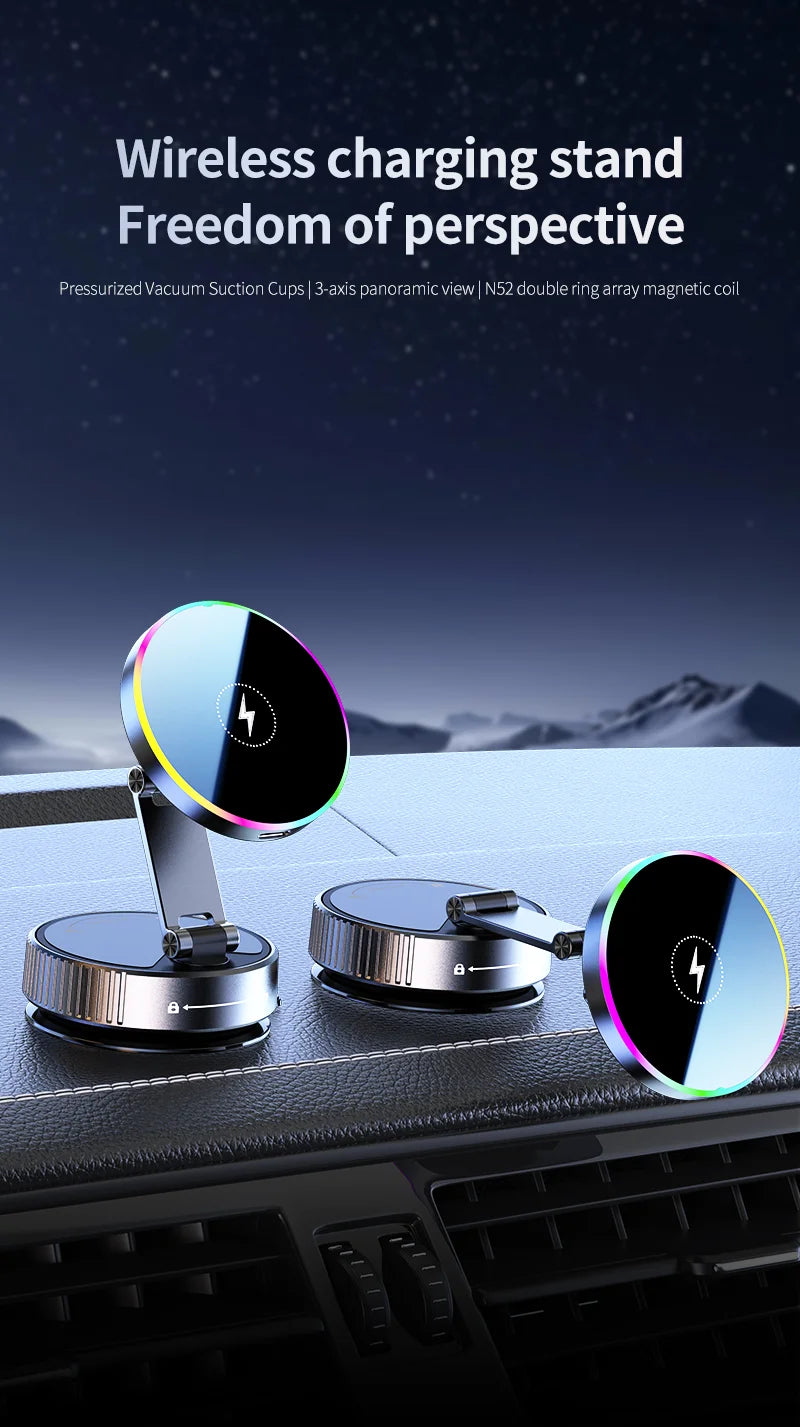 Fashionable Design Car Magnetic Wireless Charging Stand