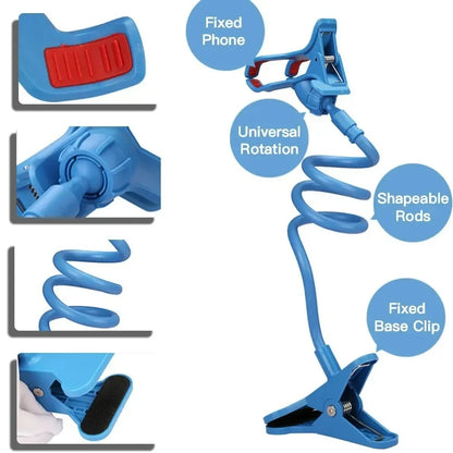 360 Rotate Clip Mobile Phone Holder Stand Portable Stand