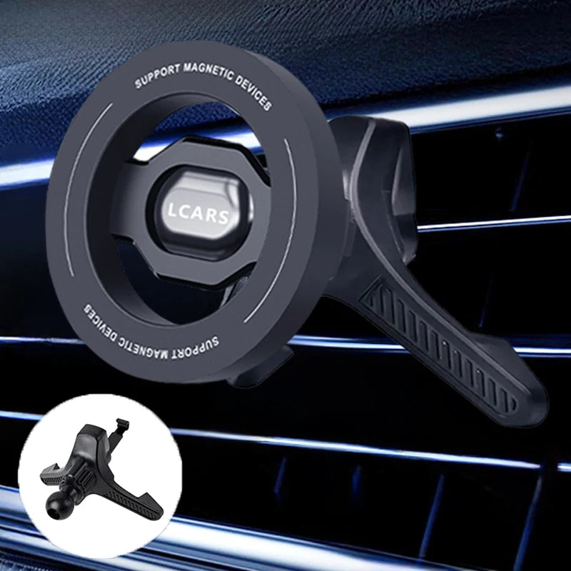 Upgraded Magnetic Car Phone Holder with Stable Triangle Support