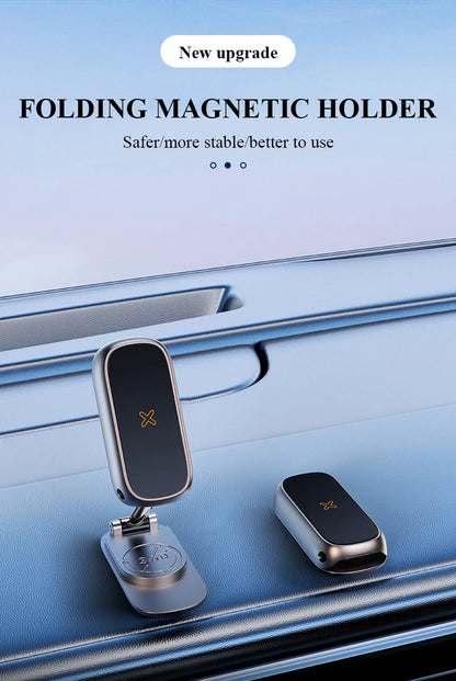 Magnetic Car Mount All-Metal Strongest Magnet Foldable