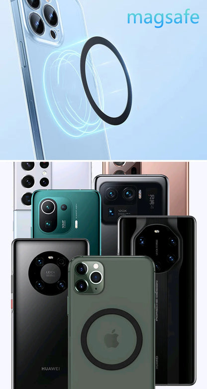 Car Phone Holder Wireless Charging Magnetic Phone Holder Car