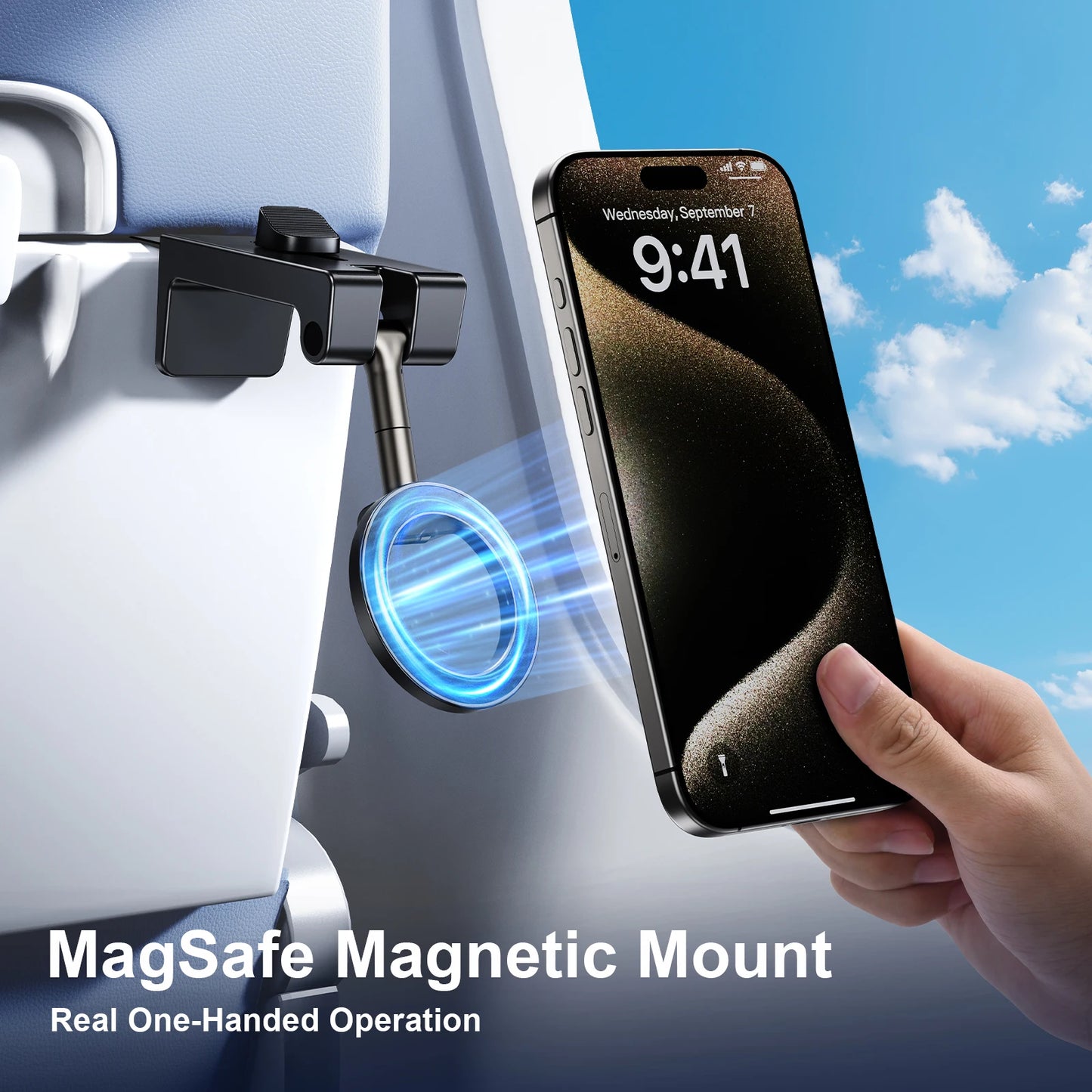 Oatsbasf Universal Magnetic Phone Holder Travel Essential
